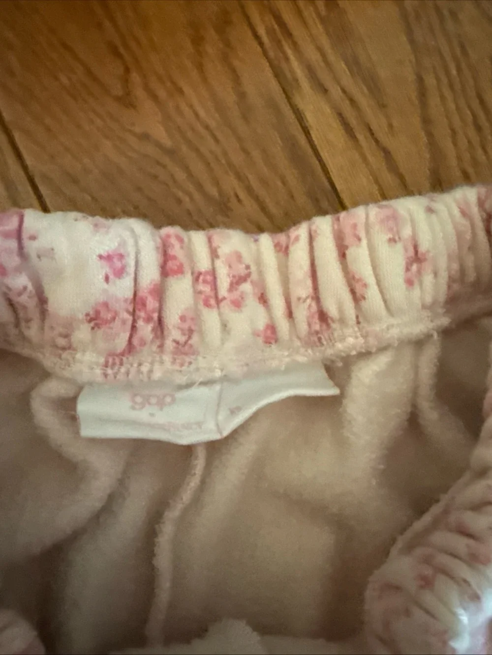 Toddler girls Gap x LoveShackFancy Pink and white Floral Set (XS)